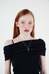 NU SHAPE BEADSCHAIN NECKLACE