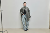 Buckle Denim Pants