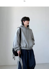 BDDクロップ オーバー フーディー