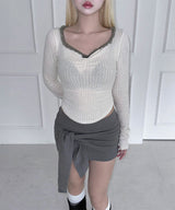Tying Skirt Pants (2colors)