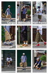 [SEMADE] Cargo Bermuda Half Pants