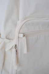 an everywhere daypack, cream beige