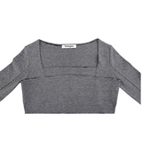 Jennie Long Sleeve Top BLACK