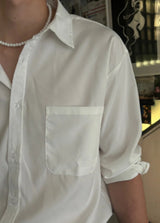 [M-4XL] Wrinkle free airism shirts(5color)