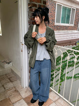 [unisex] Riope Overfit High-Neck Field Jumper