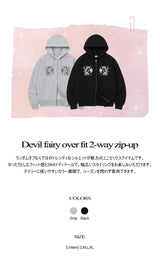 デビルフェアリーオーバーフィット2ウェイジップアップ (2color)