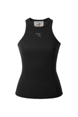 【即日発送】Jewel tank top - black  