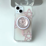 Pink - スプリングスター Magsafe フォーンケース スマホグリップ セット