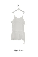 シルヴァナ シフォン レイヤード ビスチェ ワンピース