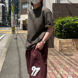 カジュアルオーバーフィット半袖Tシャツ