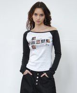 cross raglan t (off white)