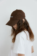 T/T Signature logo ball cap - brown  