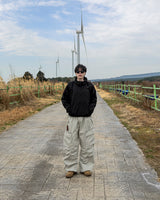 Zeka Zip Cargo Wide Pants