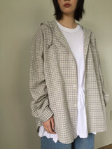 Fly Check Hoodie Shirt (3color)