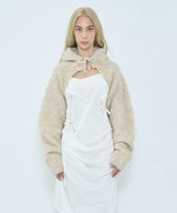2WAY HOODED MUFFLER KNIT