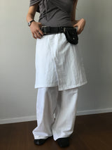 Le Nylon Layered Pants (2color)