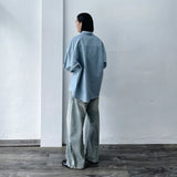 Diagonal Panel Shirt