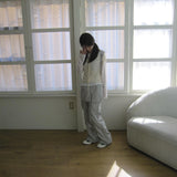 Shirred Skirt Pants