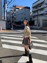 【MADE】ペトピンタックミニスカート