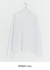 Kayushi Basic Color Layered Long Sleeve Tee