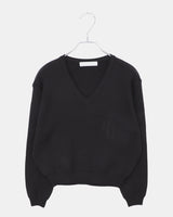 Canni Basic V-Neck Knit Top