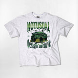 ディープグリーントラックオーバーフィットTシャツ - 4COLOR
