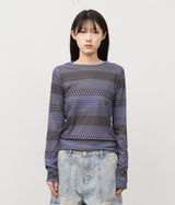 (W)ループプリントTシャツ