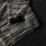 CR ナード クルーネック ニットTシャツ（2色）
