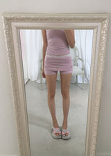 FOLDING BEADS SHORTS (3color)