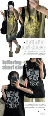 Usel vintage short-sleeved T-shirt