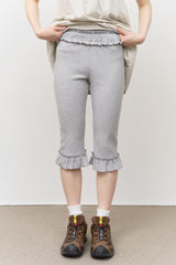 (W) Hearts Frill Leggings Pants