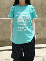 Peak New York Lettering Short Sleeve T-shirt (3c)