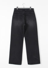 STUD BLACK DENIM