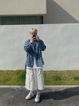 Super Big Cargo Bermuda Pants 5C