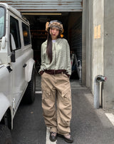 Pico Cation Dyeing Biker カーゴパンツ
