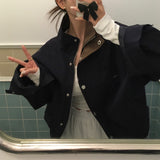 [Belledmade/Overfit]ヒューストン ツーウェイカラージャケット