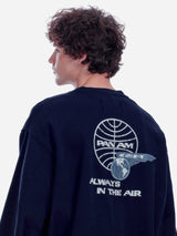Pan Am® × C2H4® ロゴ クルーネック
