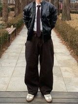 Molinero Line Leather Jacket