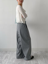 [Sleeveless SET] スウィーティー リボン レース カーディガン セット