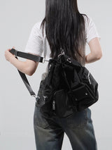 Pocket Multi-Shoulder Bag Backpack (3Way)