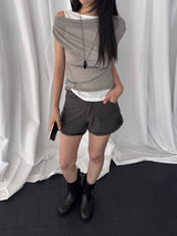 Kelsey Two-Way Off-Shoulder T-Shirt