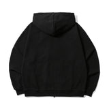 リベットポケットフーディージップアップ