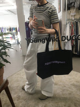 【即日発送】YWD ツイルエコバッグ ネイビー