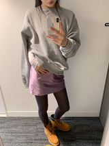 SATIN PEARL MINI SKIRT (3C)