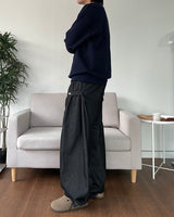 サイドスナップデニムパンツ