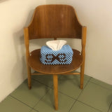 【MADE】 candy ribbon tissue case (blue)