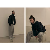 Short Minimal Duck-Down Padding Black