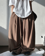 5000SOLD LINEN.VER TWO ピンタックロングパンツ 🤎💚🤍🖤6COLOR