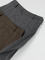Giel Wool Pleated Skirt