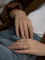Bubble Ring Silver